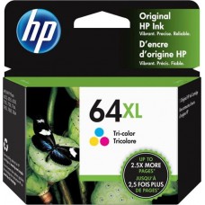 HP - 64XL High-Yield - Ink Cartridge - Multicolor